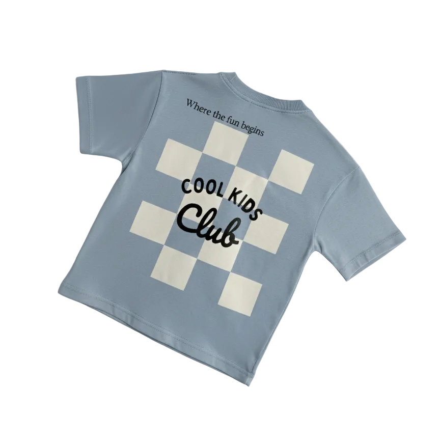 Polo Celeste Cool Kids